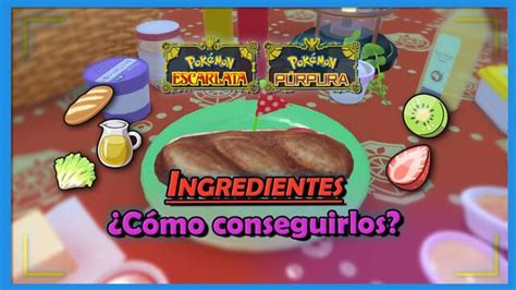 Todos los ingredientes y condimentos en Pokémon。